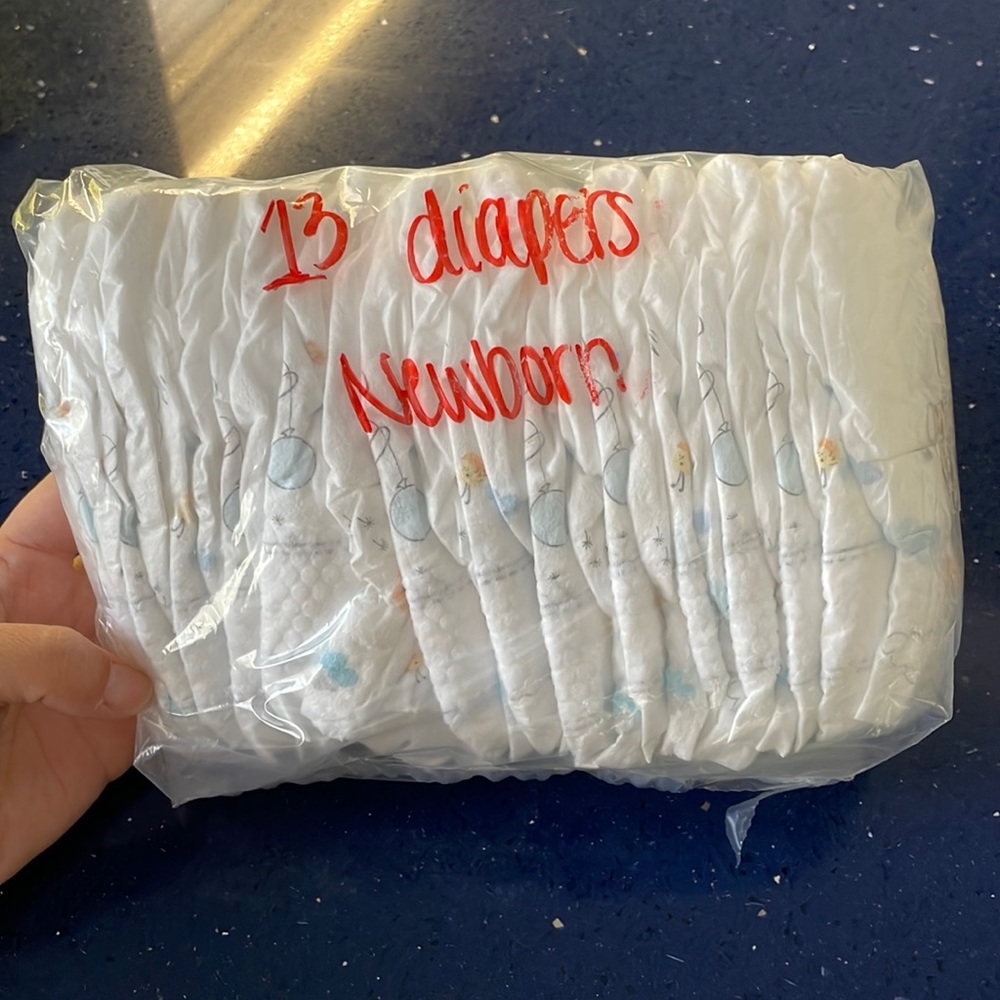13 diapers